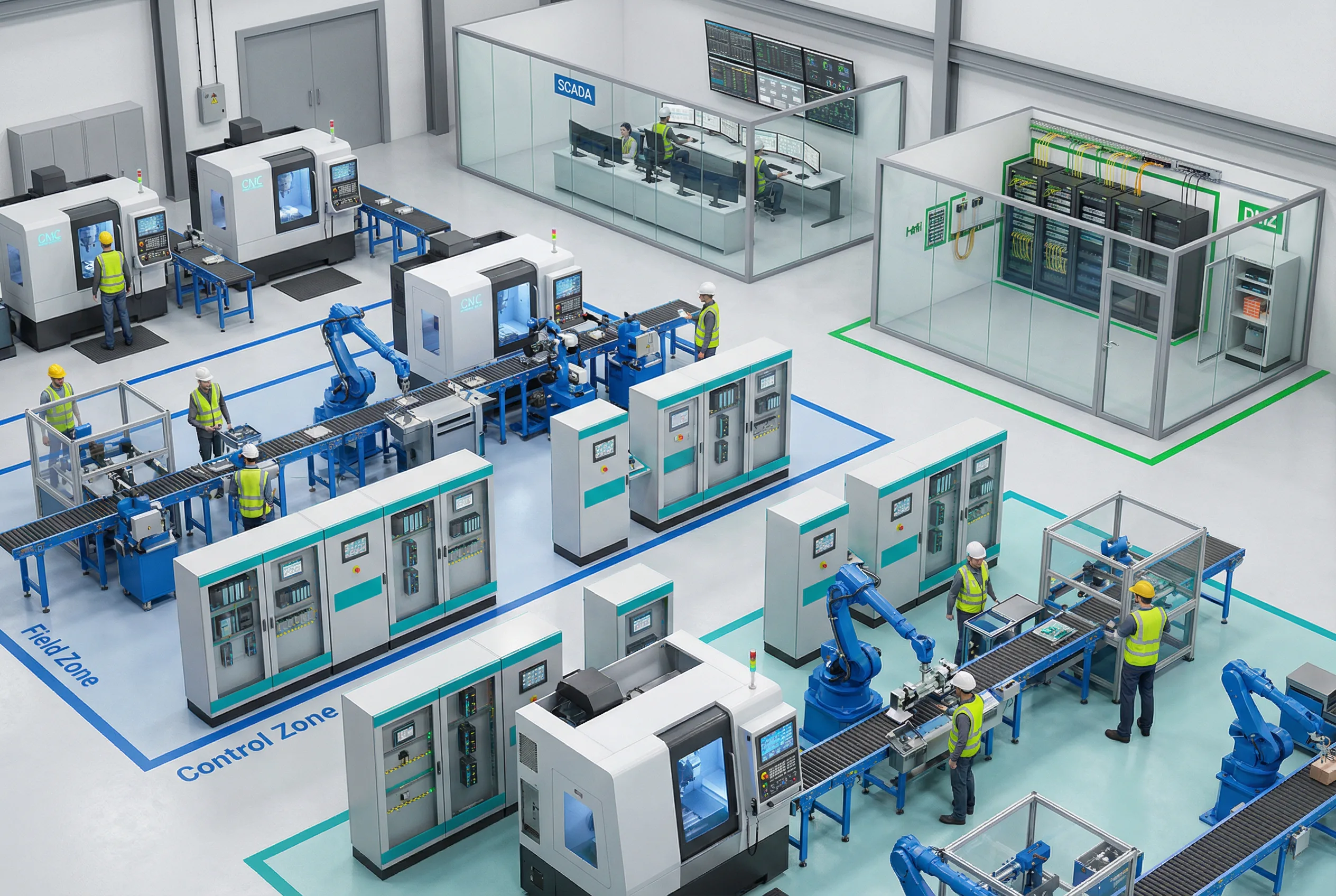 Discrete Manufacturing OT-IT Isolation Deployment
