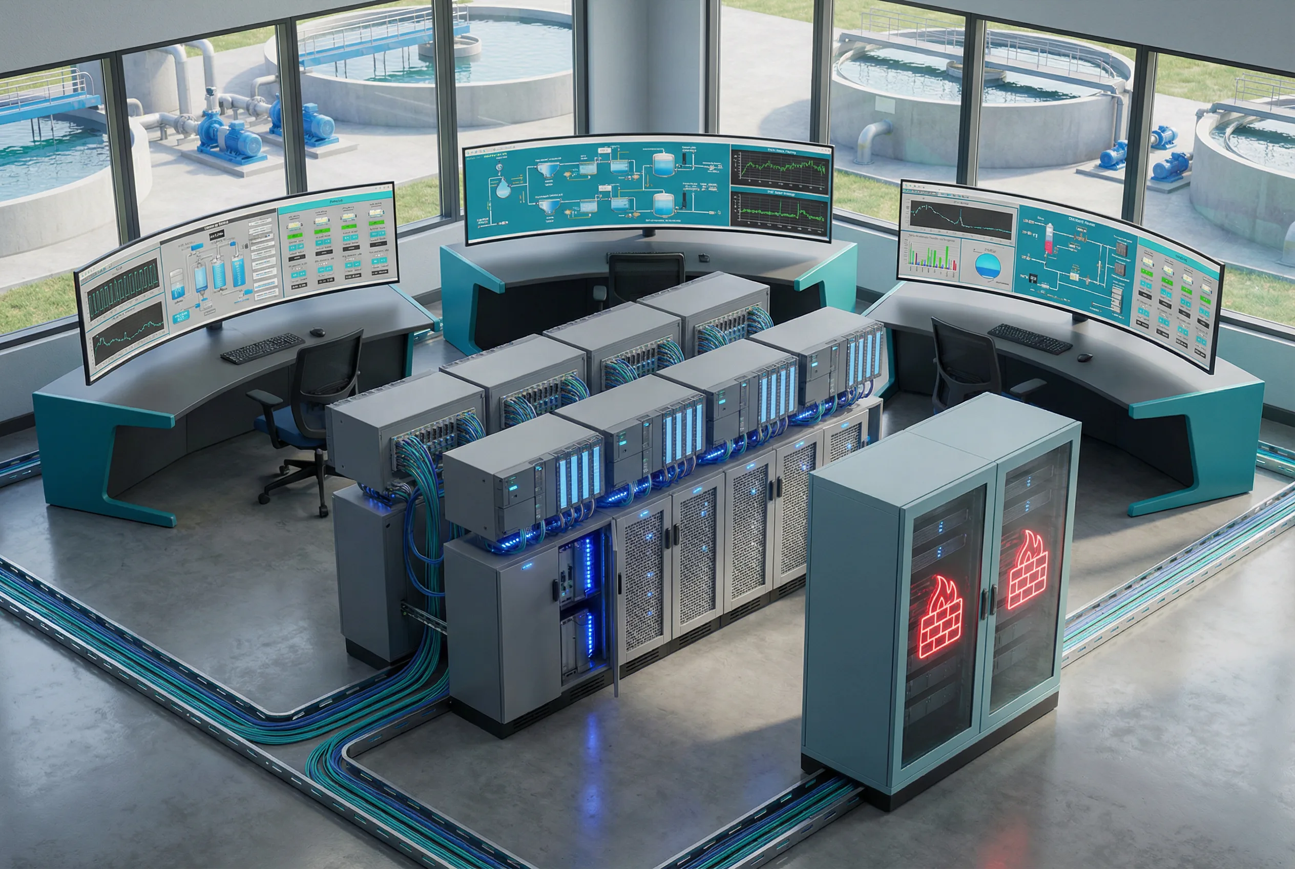 Water Treatment SCADA OT-IT Isolation Deployment